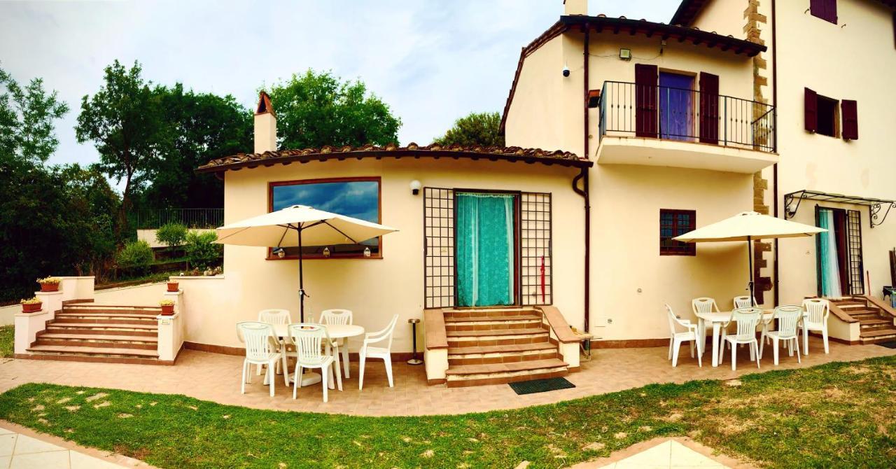 Gasthaus Farneto Case Malva Exterior foto